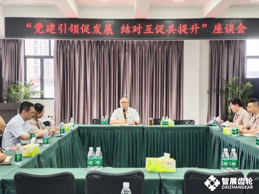 智展党支部组织召开“党建促发展，结对共提升”首次座谈会